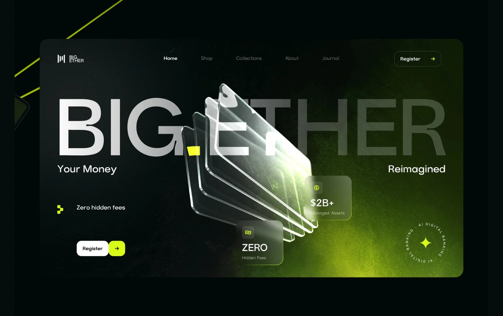 Price Vault — Pricing website design template